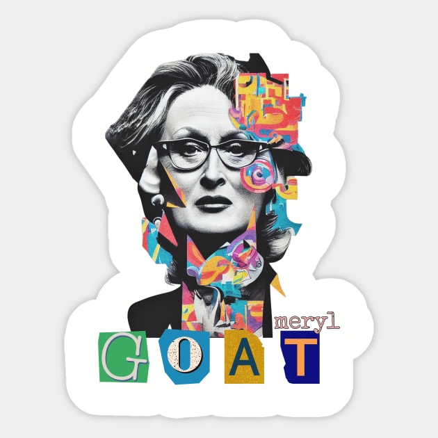 Meryl Street Sticker by WearablePSA